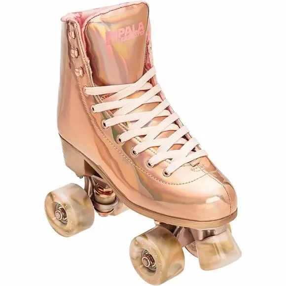 Impala MARAWA Rose Gold Quad Roller Skates Size 7 NEW!!!